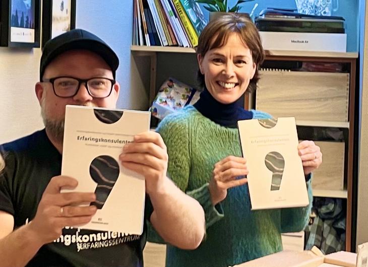 Bokens forfattere og redaktører Torbjørn Mohn-Haugen og Kristina Bakke Åkerblom.